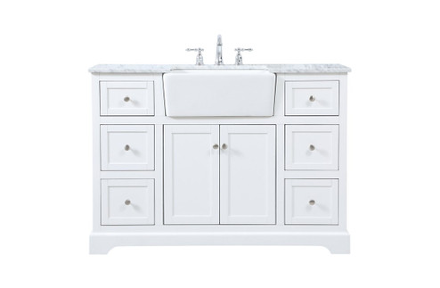 Franklin Single Bathroom Vanity in White (173|VF60248WH)