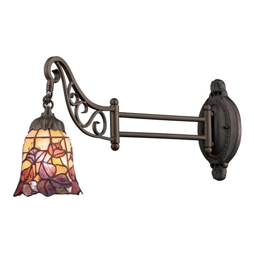 Mix-N-Match One Light Wall Sconce in Tiffany Bronze (45|079-TB-17)