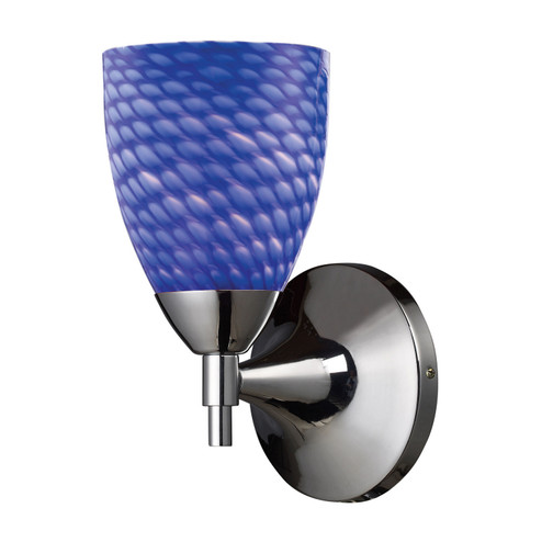 Celina One Light Wall Sconce in Polished Chrome (45|10150/1PC-S)