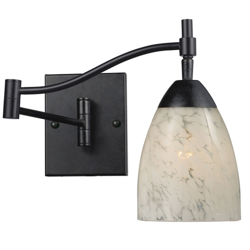 Celina One Light Wall Sconce in Dark Rust (45|10151/1DR-SW)
