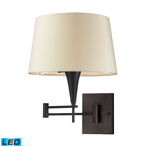 Swingarms LED Wall Sconce in Aged Bronze (45|10292/1-LED)