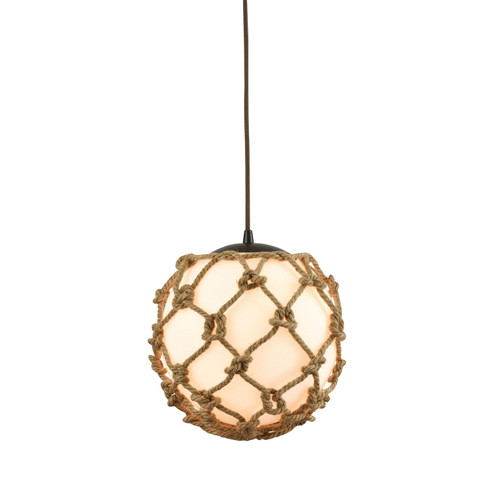 Coastal Inlet One Light Mini Pendant in Oil Rubbed Bronze (45|10710/1)