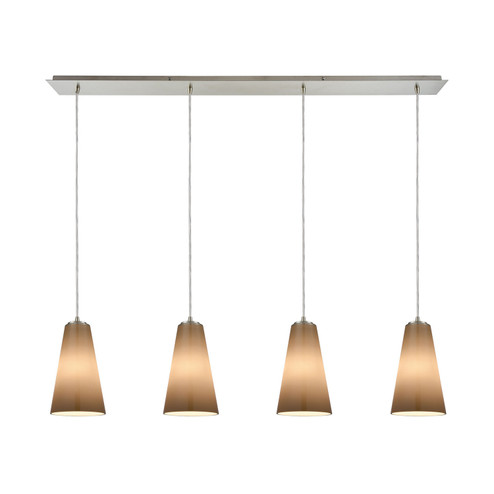 Connor Four Light Pendant in Satin Nickel (45|10940/4LP)