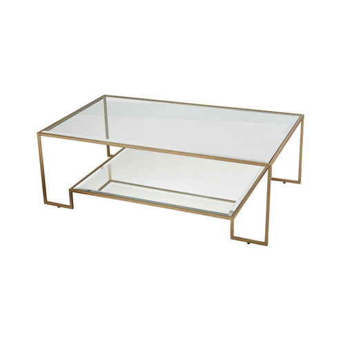 Scotch Mist Coffee Table in Gold Leaf (45|1114-302)