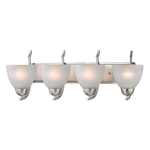 Kingston Four Light Vanity in Brushed Nickel (45|1464BB/20)