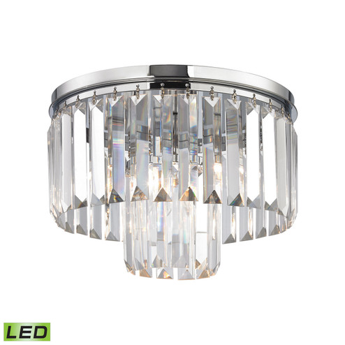 Palacial LED Flush Mount in Polished Chrome (45|15213/1-LED)