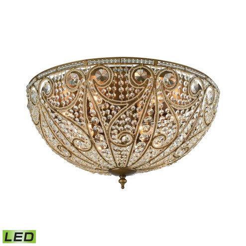 Elizabethan LED Flush Mount in Dark Bronze (45|15964/10-LED)