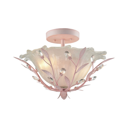 Circeo Two Light Semi Flush Mount in Light Pink (45|18151/2)