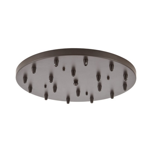 Pendant Options Pan Only, 18-Light Round in Oil Rubbed Bronze (45|18R-OB)