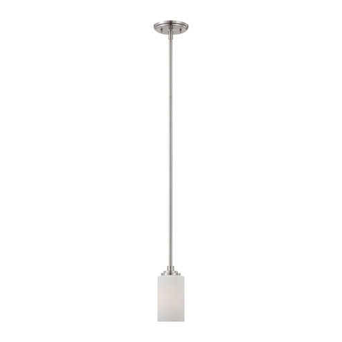 Pittman One Light Mini Pendant in Brushed Nickel (45|190060217)