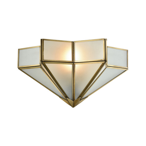 Decostar One Light Wall Sconce in Brushed Brass (45|22015/1)