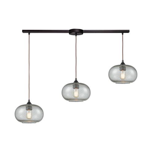 Volace Three Light Pendant in Oil Rubbed Bronze (45|25124/3L)