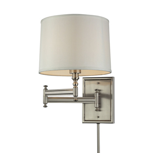 Swingarms One Light Wall Sconce in Brushed Nickel (45|31530/1)