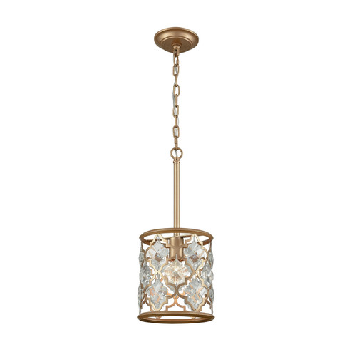 Armand One Light Mini Pendant in Matte Gold (45|32094/1)