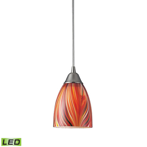 Arco Baleno LED Mini Pendant in Satin Nickel (45|416-1M-LED)