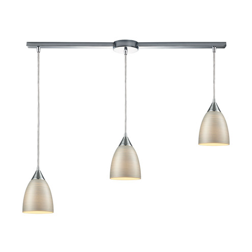 Merida Three Light Pendant in Polished Chrome (45|56530/3L)