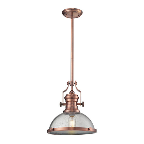 Chadwick One Light Pendant in Copper (45|67743-1)