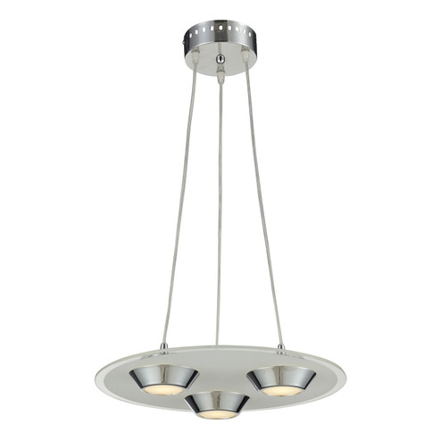 Brentford LED Pendant in Chrome (45|81062/3)