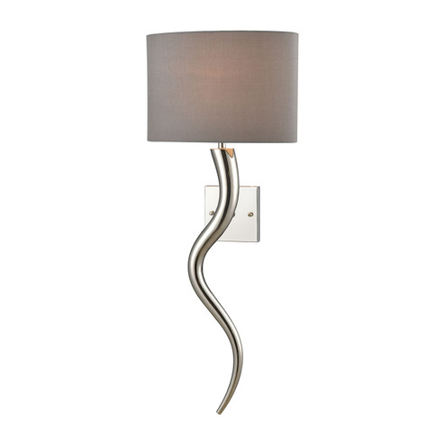 Nile One Light Wall Sconce in Polished Nickel (45|D4215)