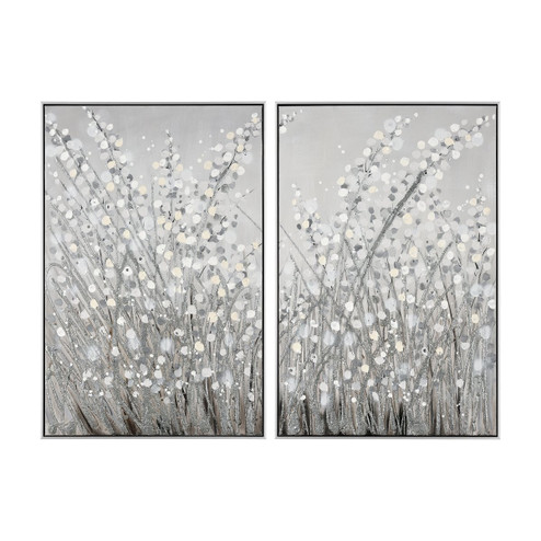 Meadow Mist Wall Art in Gray (45|S0016-8150/S2)