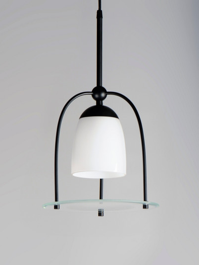 Focal Point LED Pendant in Black (86|E23332-92BK)