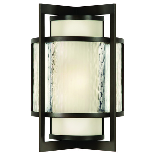 Singapore Moderne Outdoor Two Light Outdoor Wall Sconce in Bronze (48|818281ST)