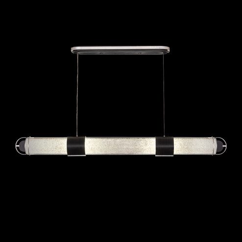 Bond LED Pendant in Black/Silver (48|926040-12ST)