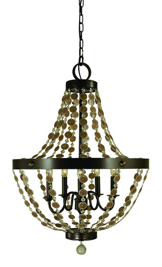 Naomi Five Light Chandelier in Brushed Nickel (8|4485 BN)