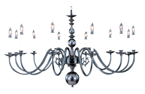 Jamestown 12 Light Foyer Chandelier in Polished Brass (8|9142 PB)