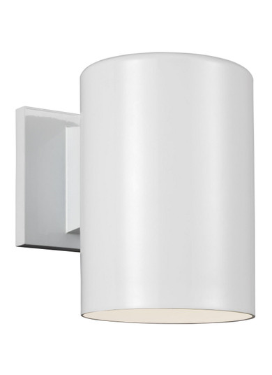 Outdoor Cylinders One Light Outdoor Wall Lantern in White (454|8313801-15/T)