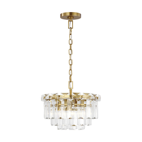 Arden Four Light Chandelier in Burnished Brass (454|CC1254BBS)