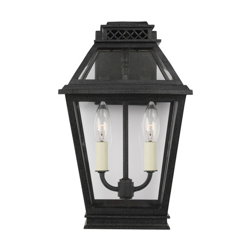 Falmouth Two Light Outdoor Wall Lantern in Dark Weathered Zinc (454|CO1012DWZ)