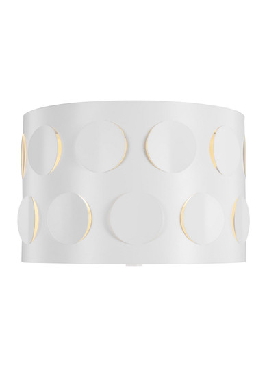 Dottie Two Light Flush Mount in Matte White (454|KSF1002MWT)