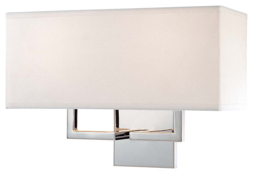 George Kovacs Two Light Wall Sconce in Chrome (42|P472-077)