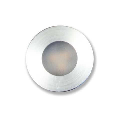 Recess Mount LED Slim Puck Mini in Brushed Nickel (509|SPM-1-30-BNK)