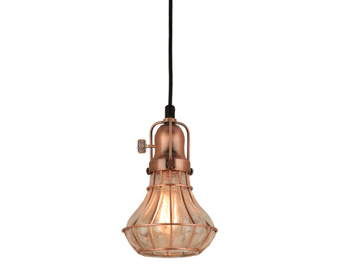 Lani One Light Pendant in Weathered Copper (381|H-99556-C-49-CLC)