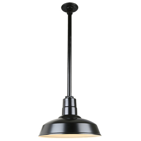 Warehouse One Light Pendant in Black (381|H-QSN15114-SA-91/QSN36``ST3-91/QSNHDSMC-91)