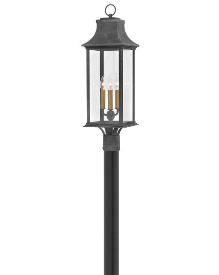 Adair LED Outdoor Lantern in Aged Zinc (13|2931DZ-LL)