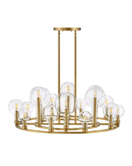 Alchemy LED Chandelier in Lacquered Brass (13|30529LCB)