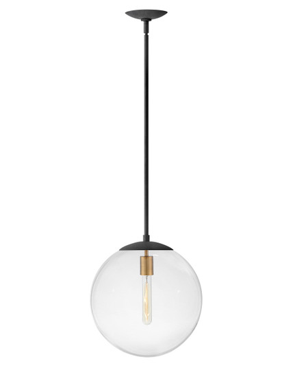 Warby LED Pendant in Aged Zinc (13|3744DZ)