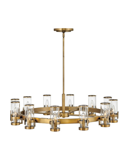 Reeve LED Chandelier in Heritage Brass (13|38109HB)