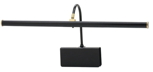 Grand Piano LED Clamp Lamp in Black & Brass (30|GPLED19-7)