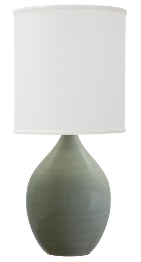 Scatchard One Light Table Lamp in Celadon (30|GS201-CG)