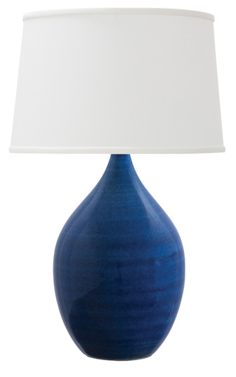 Scatchard One Light Table Lamp in Blue Gloss (30|GS202-BG)