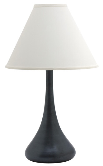Scatchard One Light Table Lamp in Black Matte (30|GS801-BM)