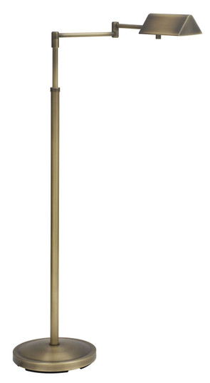 Pinnacle One Light Floor Lamp in Antique Brass (30|PIN400-AB)
