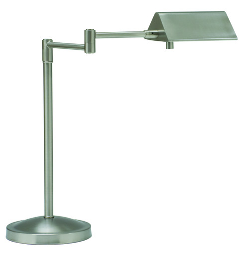Pinnacle One Light Table Lamp in Satin Nickel (30|PIN450-SN)