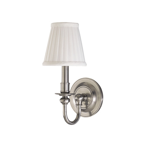 Beekman One Light Wall Sconce in Satin Nickel (70|1901-SN)