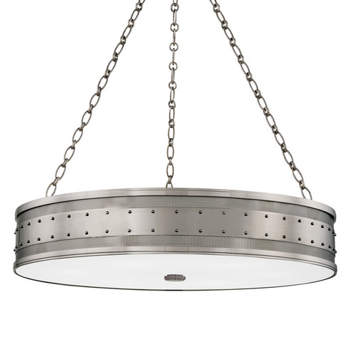 Gaines Six Light Pendant in Historic Nickel (70|2230-HN)