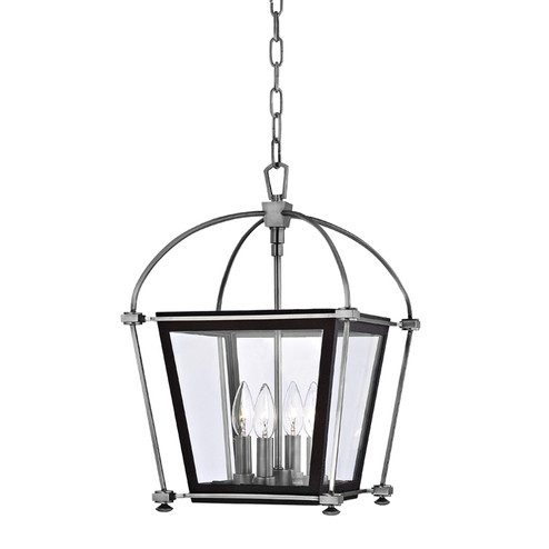 Hollis Four Light Pendant in Polished Nickel (70|3612-PN)